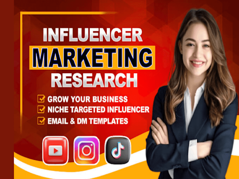 Cover image for I will shoutout best influencer marketing for Tiktok, Instagram