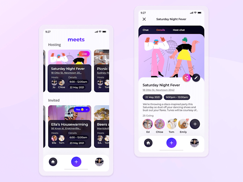 Cover image for Meets: An app for party throwers and goers