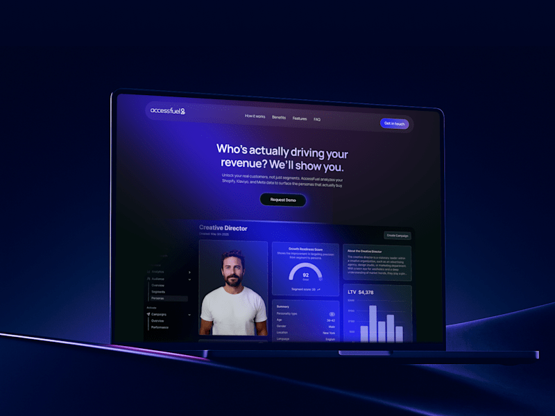 Cover image for AccessFuel Data Audit Landing Page Design