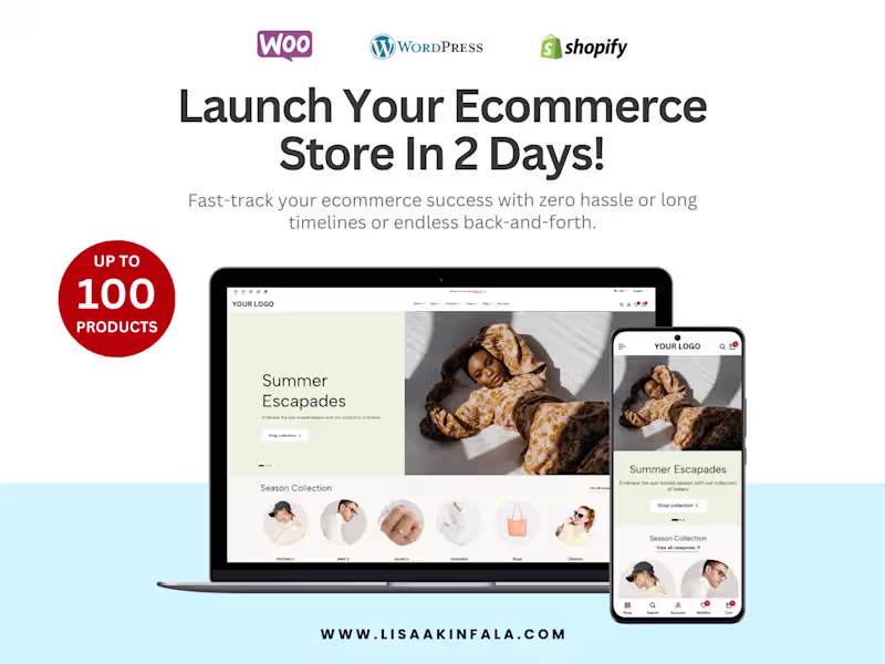 Cover image for Premium Branding & Ecommerce Bundle - VIP DAY SERVICE