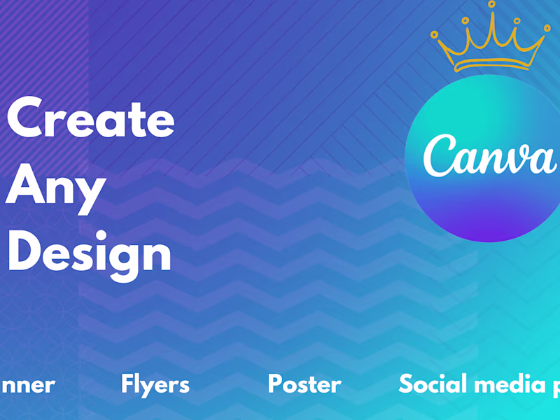 Cover image for I will Design anthing editable template in Canva pro account