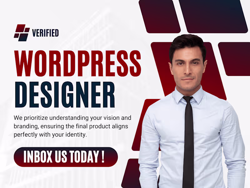 Cover image for You will get Responsive WordPress Website