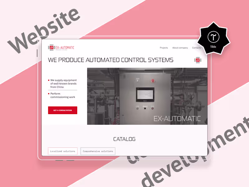 Cover image for Website design and development