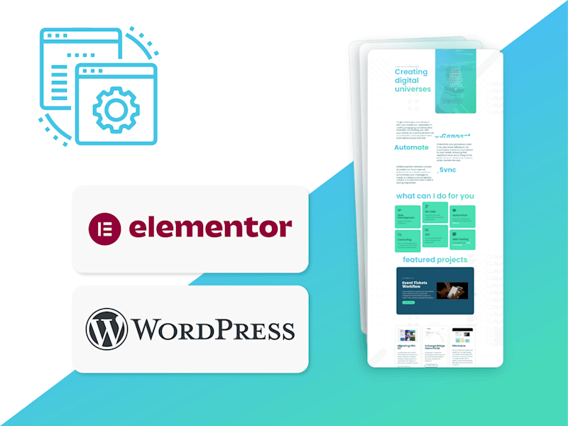 Cover image for Elementor & Wordpress Maintenance / Support Service