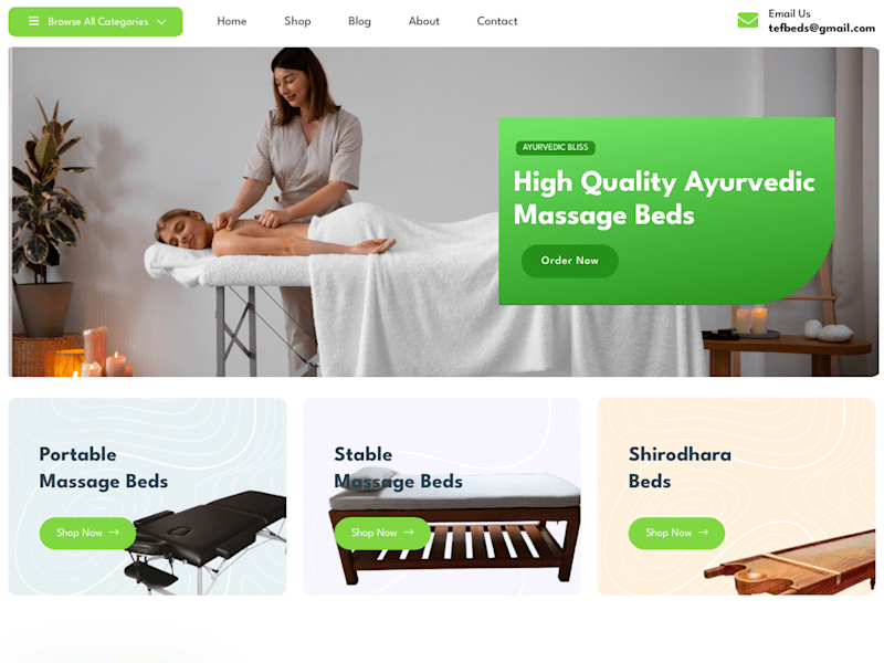 Cover image for TEF Beds -eCommerce Website Project