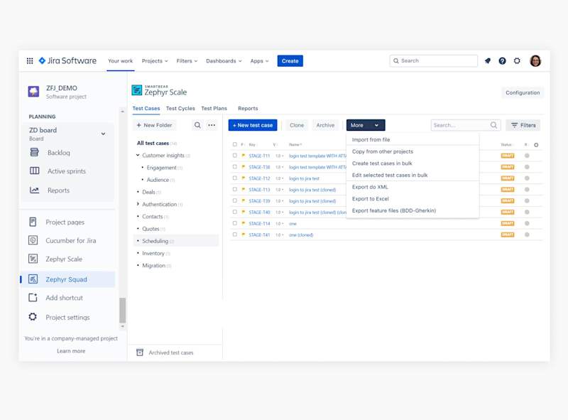 Cover image for Zephyr Squad & Scale: Revamping Jira Plugins for Enhanced User …