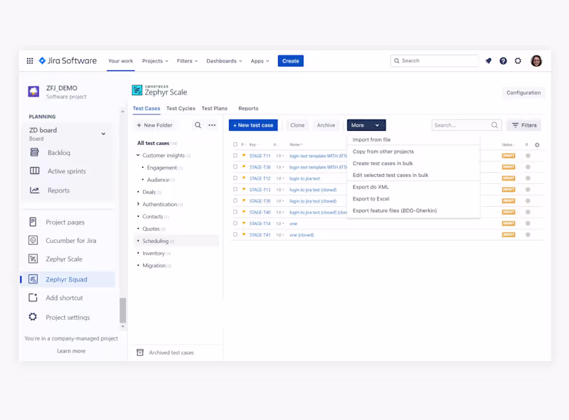 Cover image for Zephyr Squad & Scale: Revamping Jira Plugins for Enhanced User …