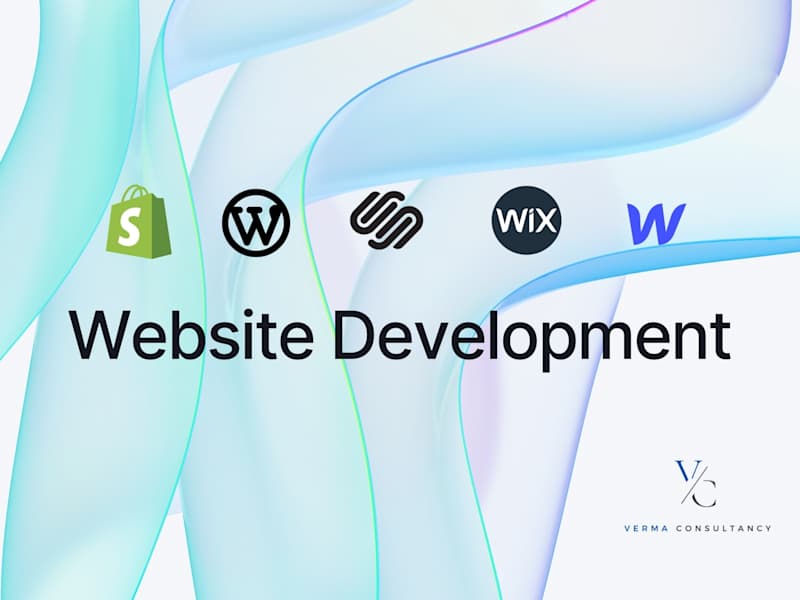 Cover image for Website and store development (Shopify, Wix, Squarespace)