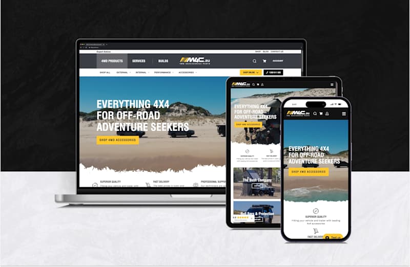 Cover image for M4C – WooCommerce Website Design & Development