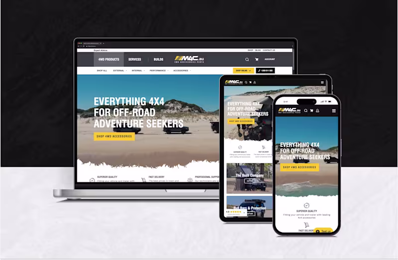 Cover image for M4C – WooCommerce Website Design & Development