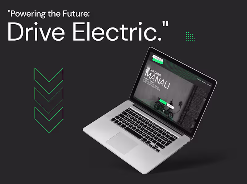 Cover image for E-Wheelie | Website | Website Design :: Behance