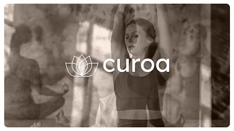 Cover image for A serene logo designed for a yoga and wellness brand, inspir...