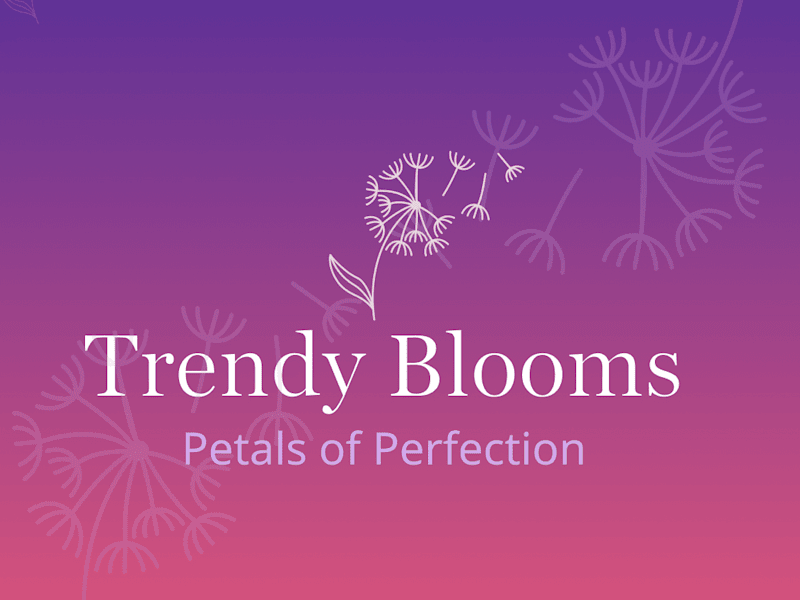 Cover image for Trendy Blooms - Flower Catalog App for a Trendy Florist