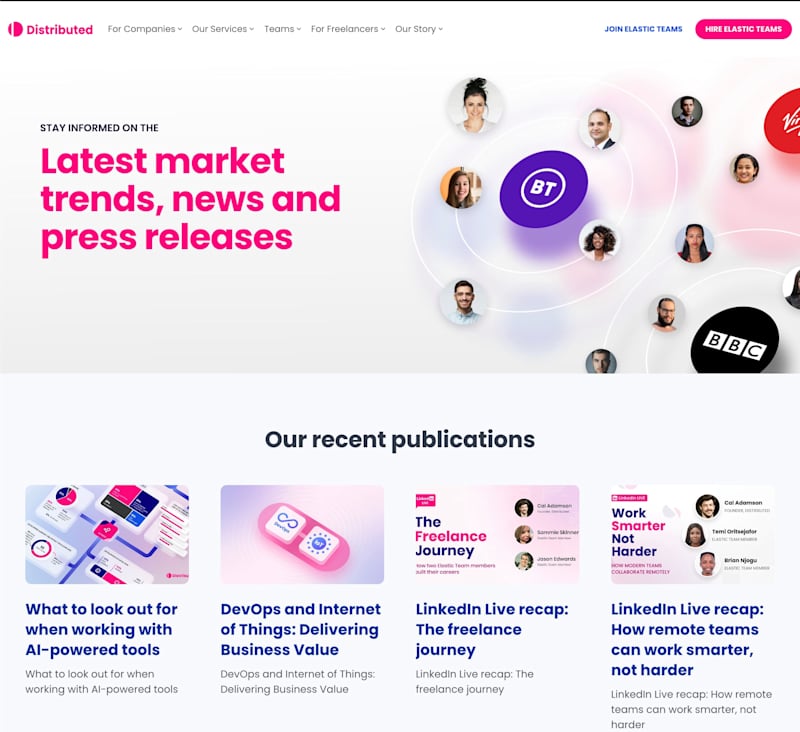 Cover image for Distributed Website (via Distributed)