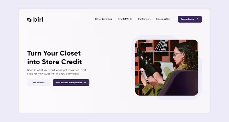 Cover image for Website (Webflow) Development for Birl