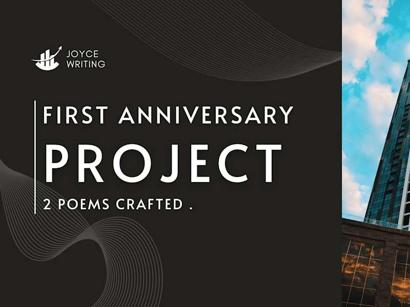Cover image for First Aniversary Poem