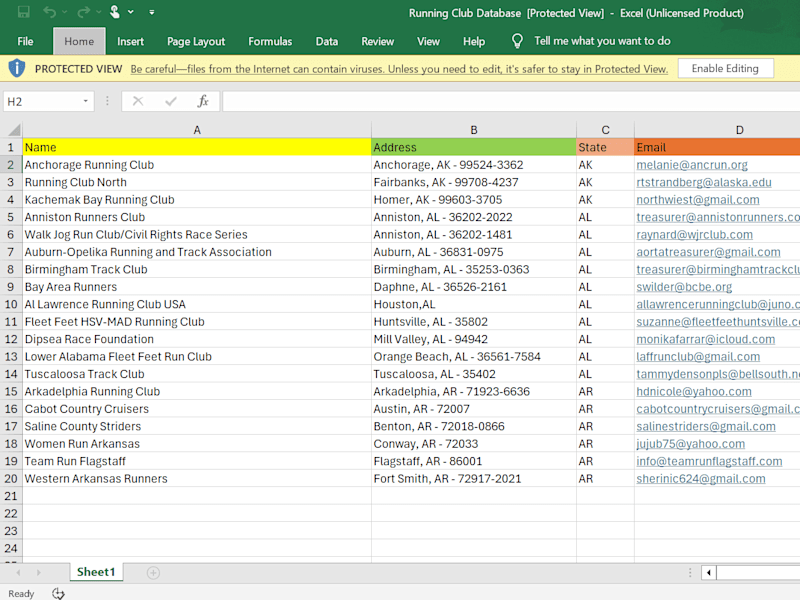 Cover image for Data Scraping pt. 2 Running Club