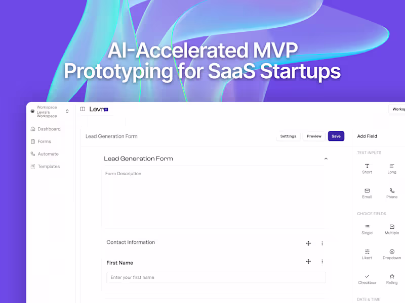 Cover image for AI-Accelerated MVP Prototyping for SaaS Startups