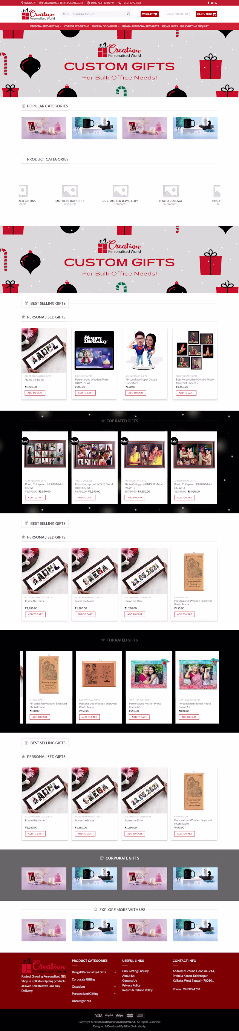 Cover image for Creation Personalised World