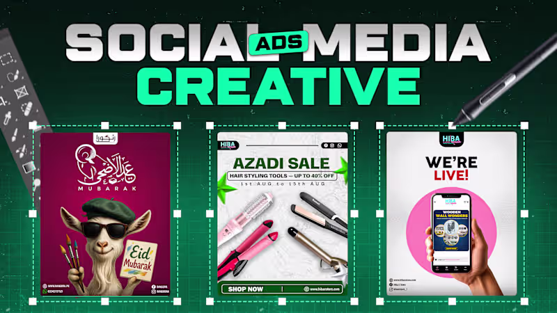 Cover image for Creative Social Media Designs for Multiple Brands — Campaign...