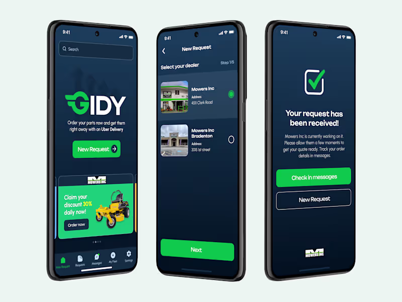Cover image for Dealer Management System | Delivery | UX/UI Design & Development