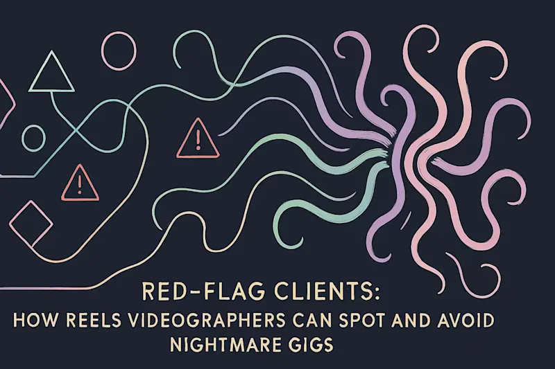 Cover image for Red-Flag Clients: How Reels Videographers Can Spot and Avoid Nightmare Gigs