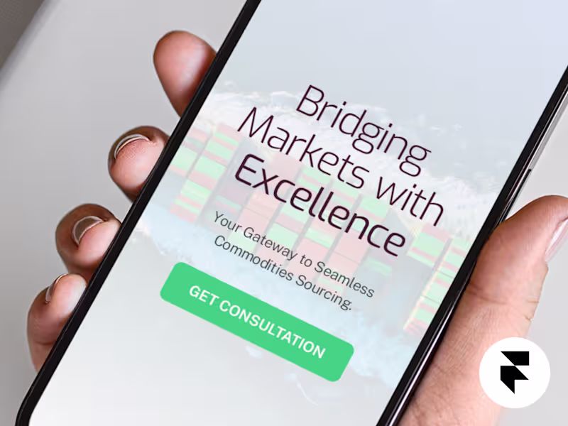 Cover image for Ingstron Trading - Framer Website