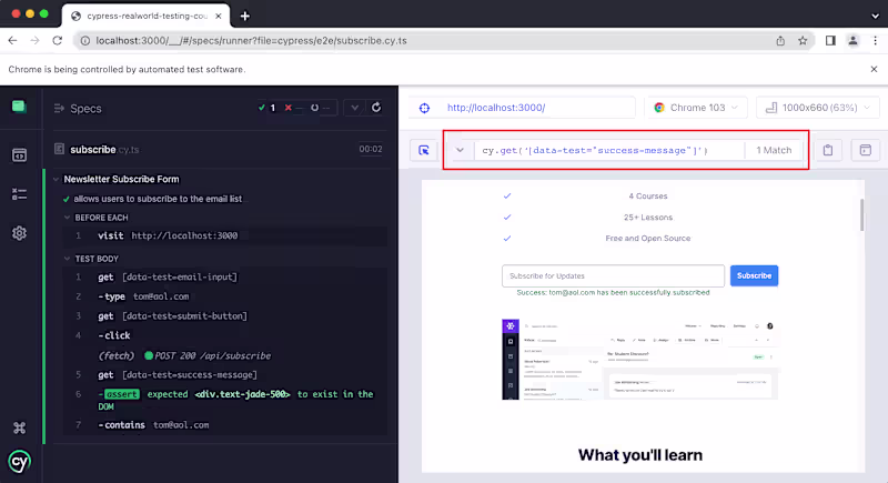 Cover image for Create a Cypress Test for your Webapplication