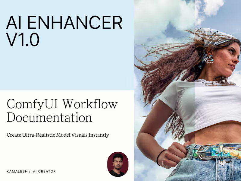 Cover image for AI Image Enhancement Workflow Development