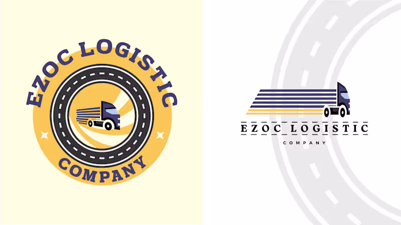 Cover image for Dynamic & Professional Logo Design for Ezoc Logistic Company