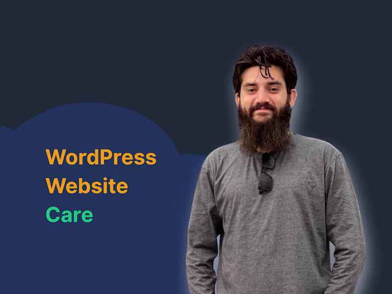 Cover image for WordPress Content & Design Management