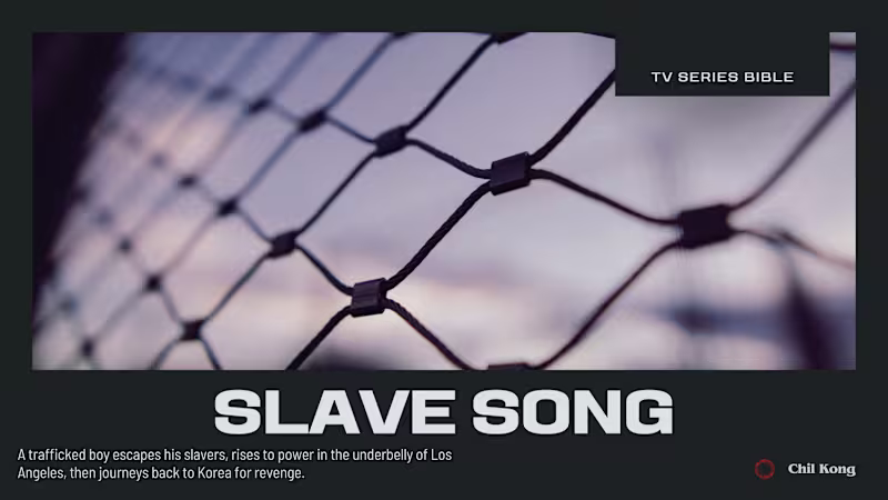 Cover image for TV series pitch materials