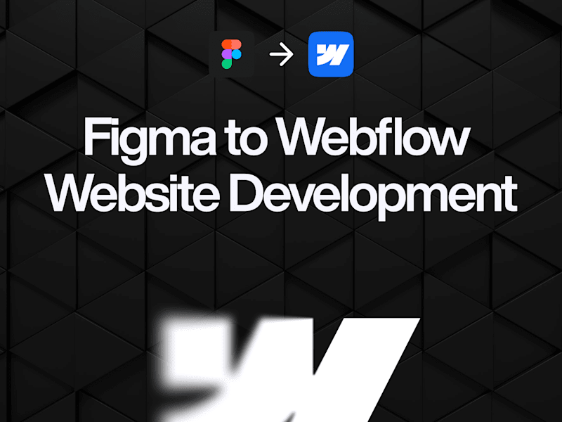 Cover image for 🏆 Figma to Webflow Landing Page