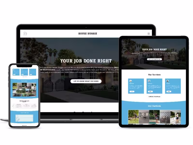 Cover image for Cleaning Service Company Website