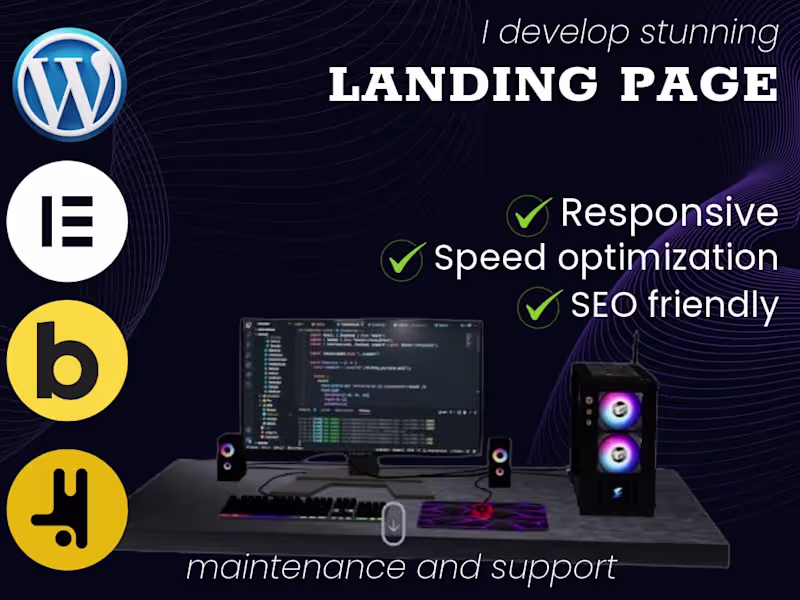 Cover image for Figma to Wordpress - Custom Wordpress Website Development
