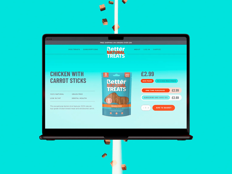 Cover image for Website, UX/UI Design
