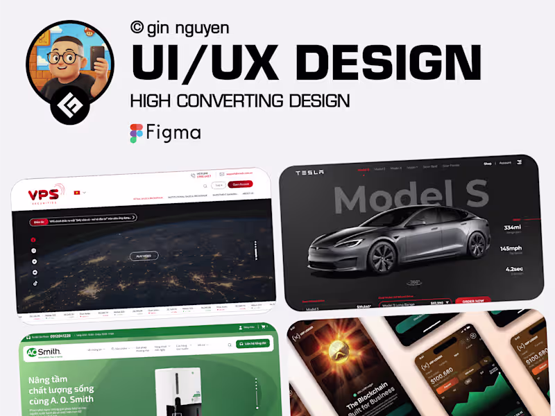 Cover image for Start-up/SAAS | UI/UX Design - High-converting Results