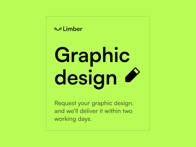 Cover image for Receive a graphic design asset in 2 days