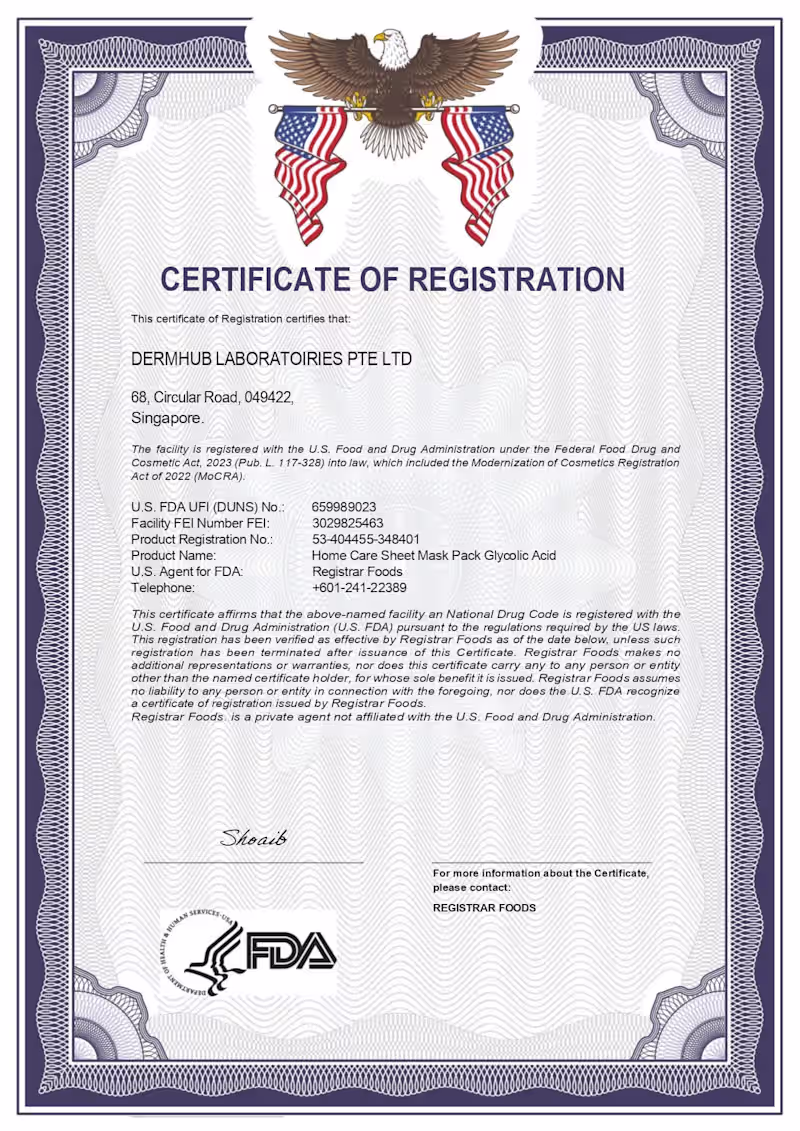 Cover image for FDA Cosmetics Regisration and Grow