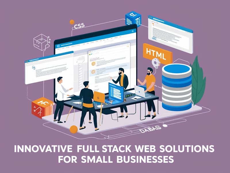 Cover image for Innovative Web Solution for Small Businesses