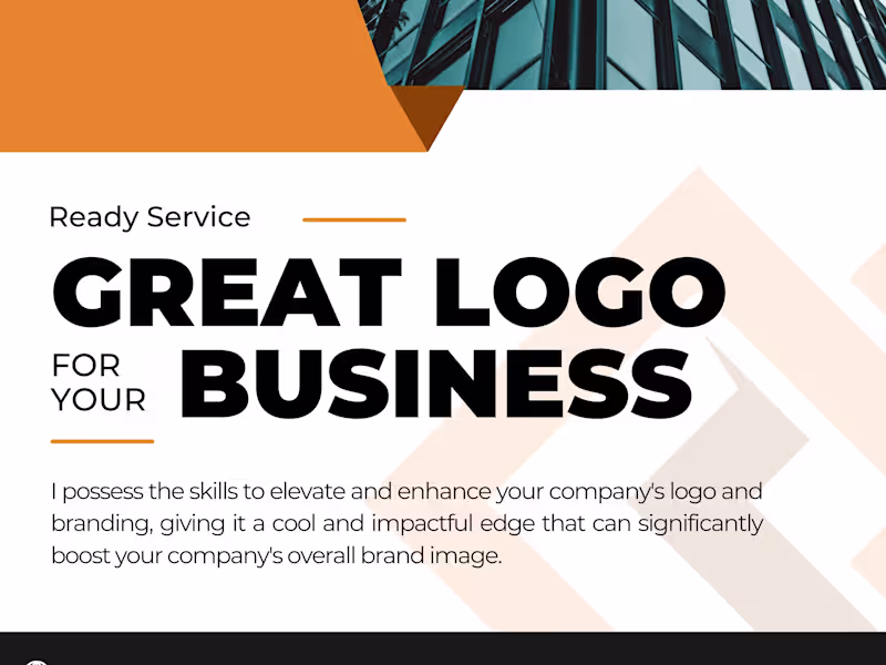 Cover image for Great Logo for Your Business