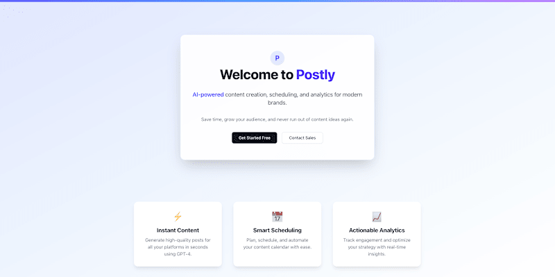 Cover image for Postly