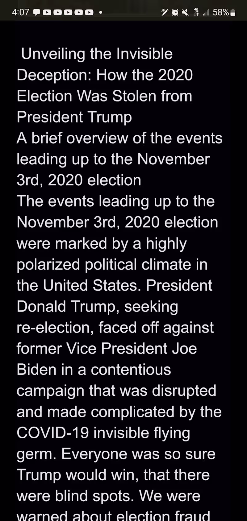 Cover image for Content Writing for Conservative Media