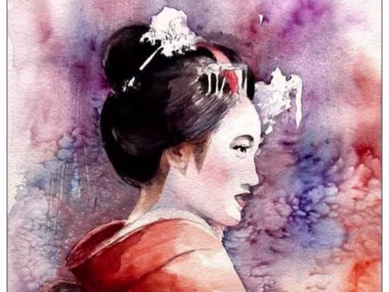 Cover image for Taking a look at the book ''Memoirs Of The Geisha''