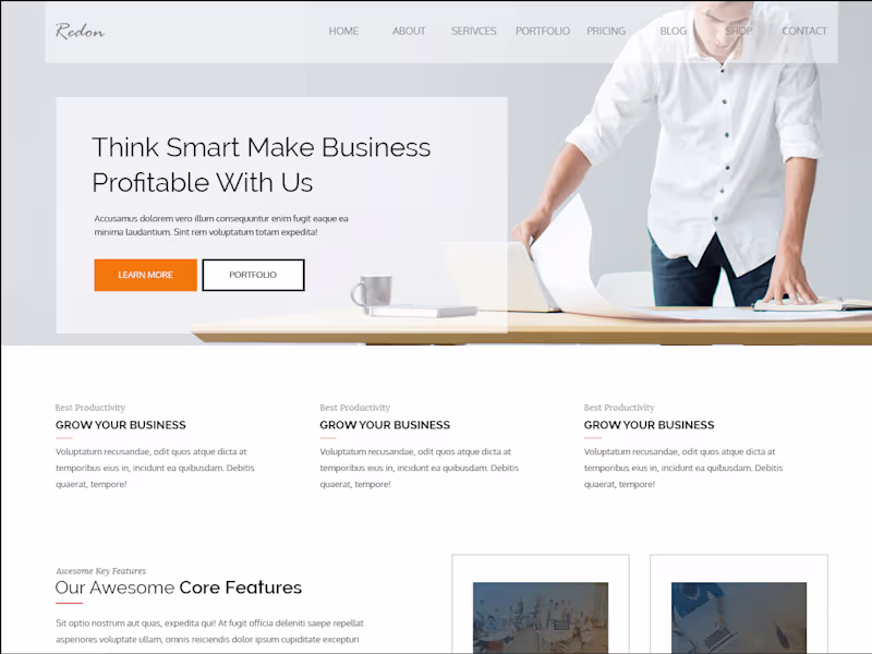 Cover image for Created a New Website Design