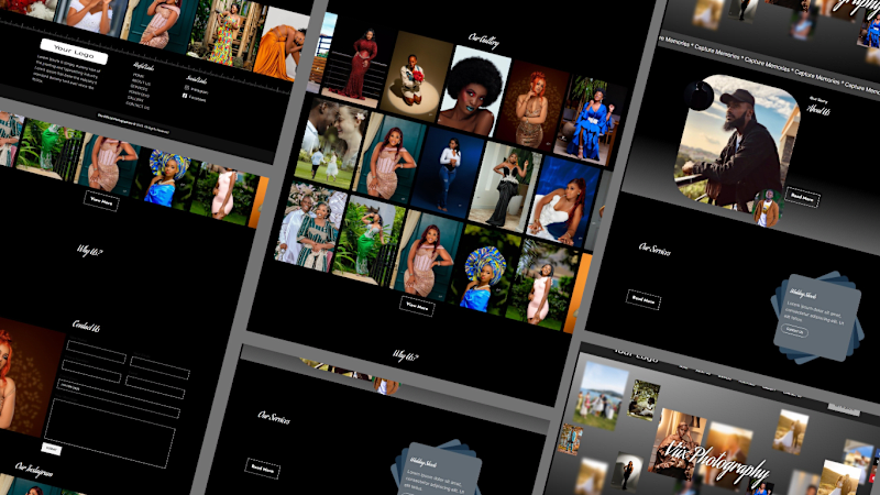 Cover image for Modern Photograph Website GSAP animation | WordPress