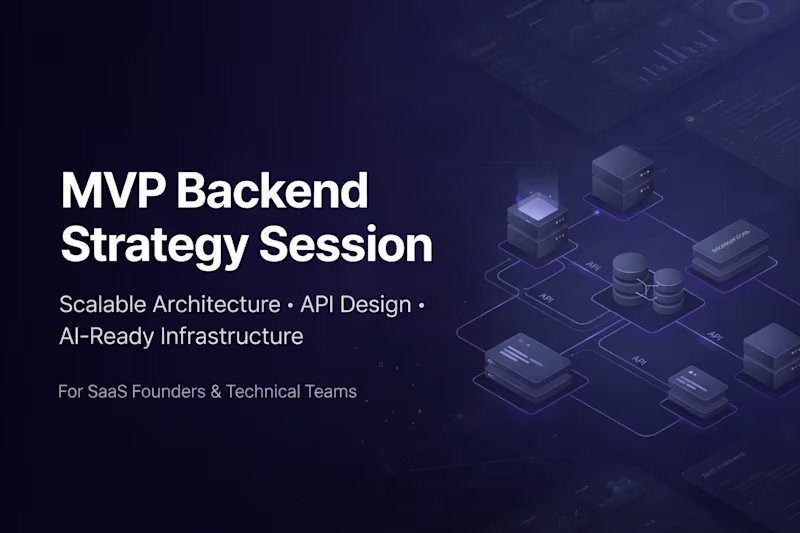 Cover image for MVP Backend & AI Architecture Strategy Session