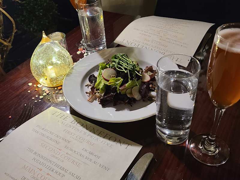 Cover image for TikTok - The Bonnefont Restaurant's Valentine's Menu
