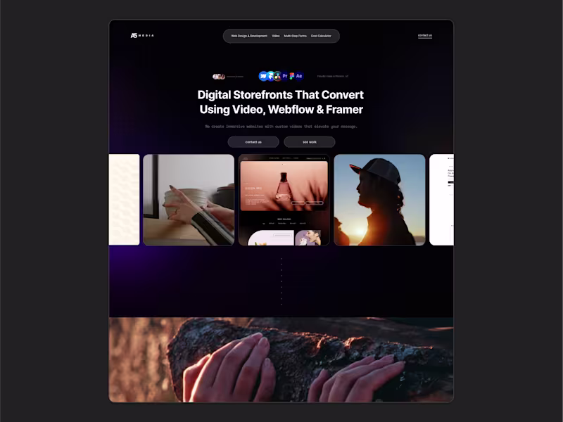 Cover image for A5 Media | Portfolio Website