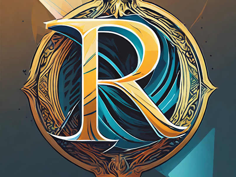 Cover image for Logo Of Letter  "R"